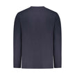 Blue Cotton Men SweaterElevate your wardrobe with the unmistakable class of Hugo Boss. This long-sleeved, crew neck sweater features the iconic Hugo Boss embroidery logo, offering a subtle nod to the brand’s storied heritage. Fashioned from a blend of pre