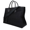 Black Fabric HandbagDescription: The product with MPN 2414100777410 and code F84822 fabric in black is a handbags designed by Salvatore Ferragamo. It has features like front detail, removable details, logo, adjustable shoulder, removable shoulder.Black Fa