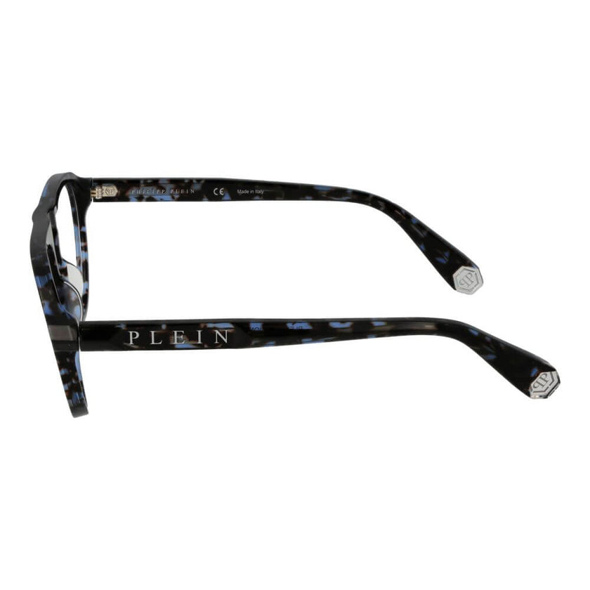 Blue Cellulose Acetate Glasses (Frames)Gender Men Main color Blue Frame color Blue Frame material Cellulose Acetate Rim Style Full-Rim Lenses Color Demo glasses Lenses Material Plastic Lenses Effect No Extra Lenses Height 46 Bridge width 18 Frame width 14