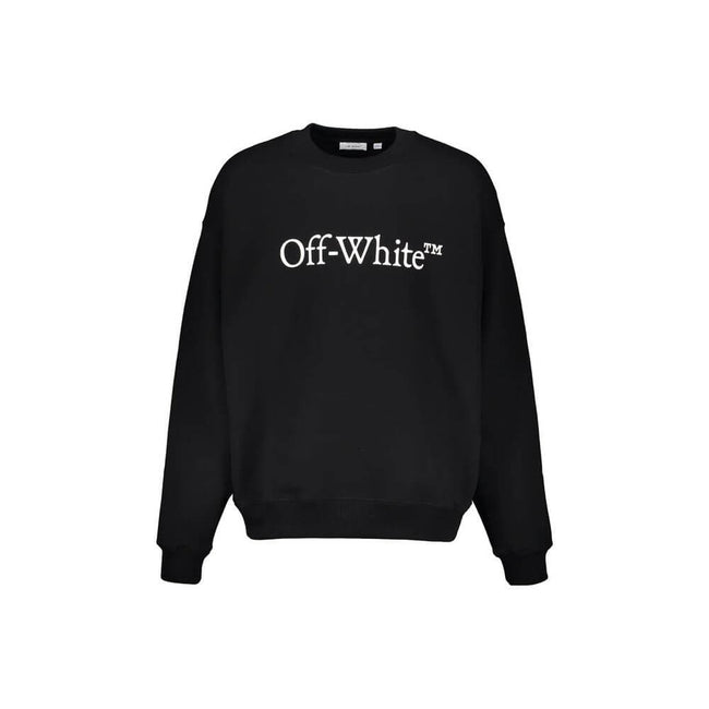 Black Cotton SweatshirtDescription: – Composition: 100% Cotton – Long sleeves – Round neck – Ribbed trims – Contrast logo print – Made in Portugal – Gender: MEN –Black Cotton Sweatshirt${tagsOff-WhiteAulae Black Cotton Sweatshirt Off-WhiteAulae Black Cott