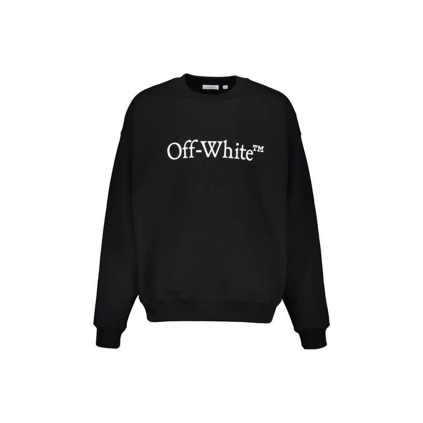 Black Cotton SweatshirtDescription: – Composition: 100% Cotton – Long sleeves – Round neck – Ribbed trims – Contrast logo print – Made in Portugal – Gender: MEN –Black Cotton Sweatshirt${tagsOff-WhiteAulae Black Cotton Sweatshirt Off-WhiteAulae Black Cott