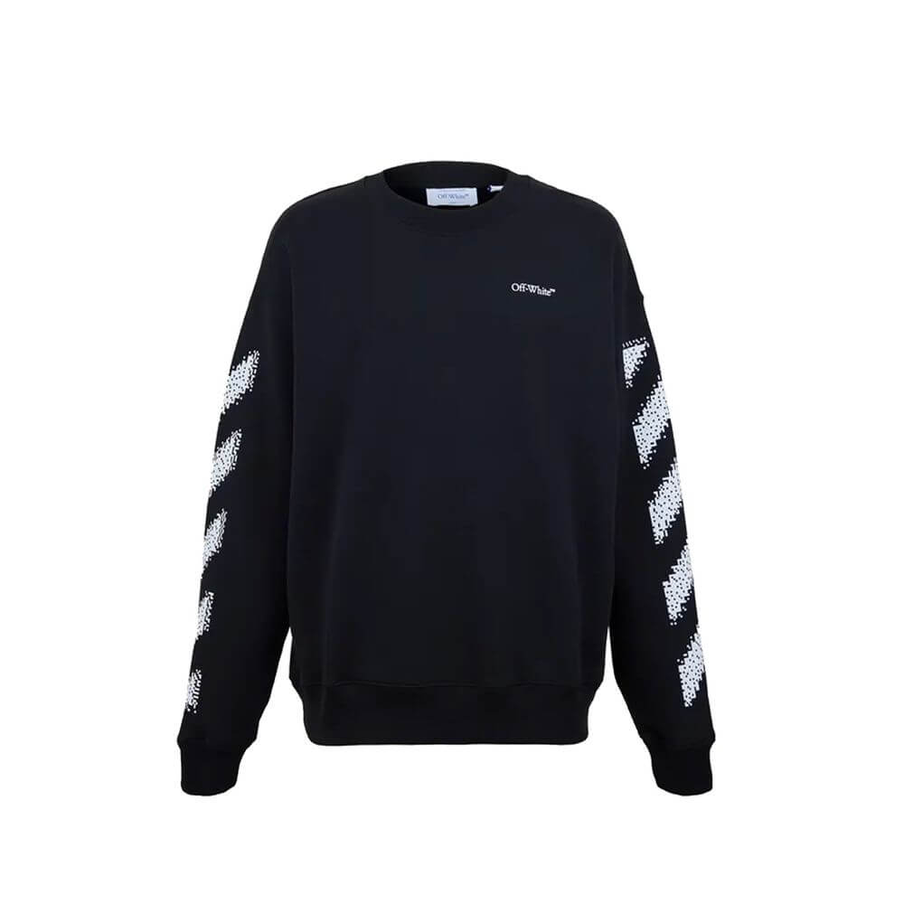 Black Cotton SweatshirtDescription: – Composition: 100% Cotton – Long sleeves – Ribbed trims – Contrast logo print – Made in Portugal – Gender: MEN –Black Cotton Sweatshirt${tagsOff-WhiteAulae Black Cotton Sweatshirt Off-WhiteAulae Black Cotton Sweatshirt