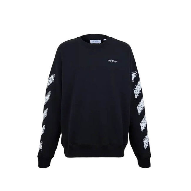 Black Cotton SweatshirtDescription: – Composition: 100% Cotton – Long sleeves – Ribbed trims – Contrast logo print – Made in Portugal – Gender: MEN –Black Cotton Sweatshirt${tagsOff-WhiteAulae Black Cotton Sweatshirt Off-WhiteAulae Black Cotton Sweatshirt