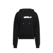 Black Cotton SweatshirtDescription: – Composition: 100% Cotton – Long sleeves – Ribbed trims – Drawstring hood – Kangaroo pocket – Contrast logo print – Made in Portugal – Gender: MEN –Black Cotton Sweatshirt${tagsOff-WhiteAulae Black Cotton Sweatshirt Of
