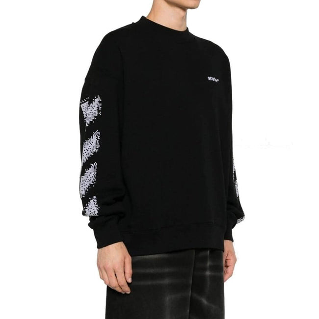 Black Cotton SweatshirtDescription: – Composition: 100% Cotton – Long sleeves – Ribbed trims – Contrast logo print – Made in Portugal – Gender: MEN –Black Cotton Sweatshirt${tagsOff-WhiteAulae Black Cotton Sweatshirt Off-WhiteAulae Black Cotton Sweatshirt