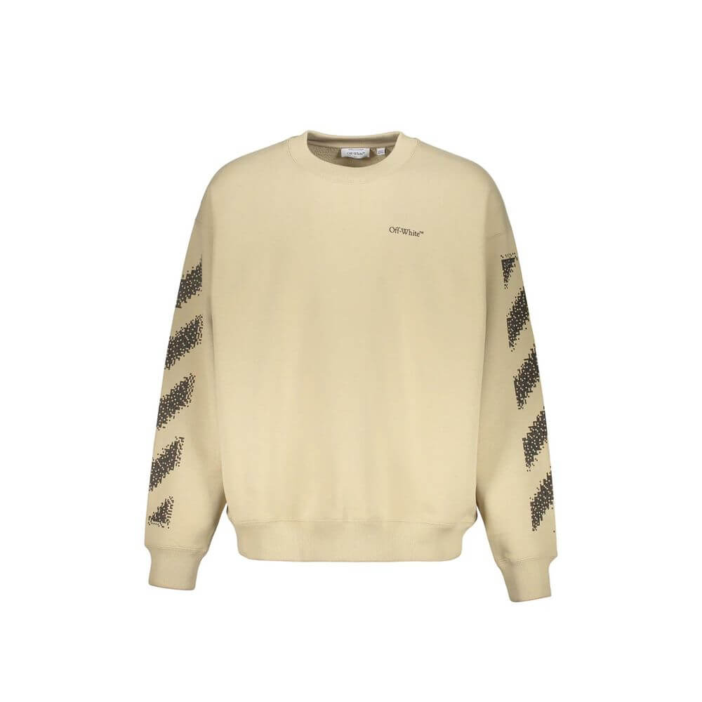 Beige Cotton SweatshirtDescription: – Composition: 100% Cotton – Long sleeves – Ribbed trims – Contrast logo print – Made in Portugal – Gender: MEN –Beige Cotton Sweatshirt${tagsOff-WhiteAulae Beige Cotton Sweatshirt Off-WhiteAulae Beige Cotton Sweatshirt