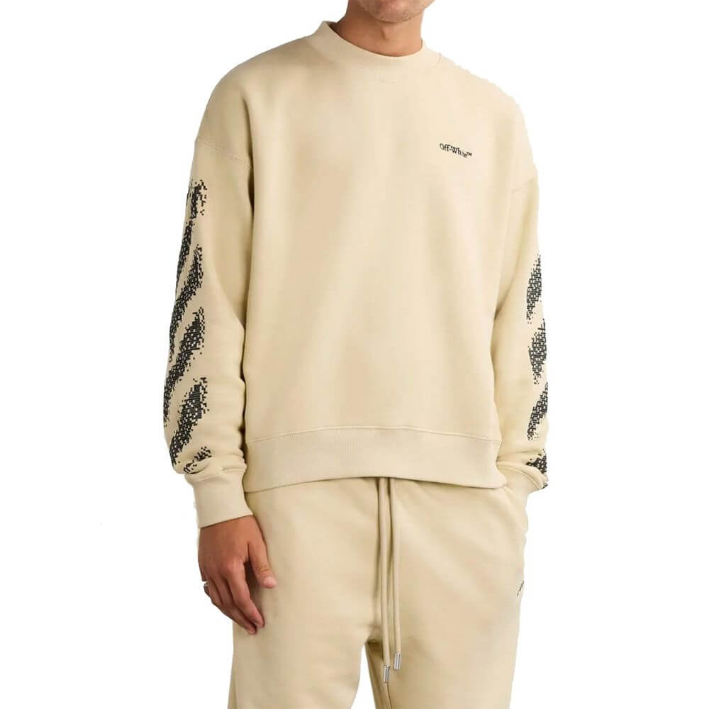 Beige Cotton SweatshirtDescription: – Composition: 100% Cotton – Long sleeves – Ribbed trims – Contrast logo print – Made in Portugal – Gender: MEN –Beige Cotton Sweatshirt${tagsOff-WhiteAulae Beige Cotton Sweatshirt Off-WhiteAulae Beige Cotton Sweatshirt