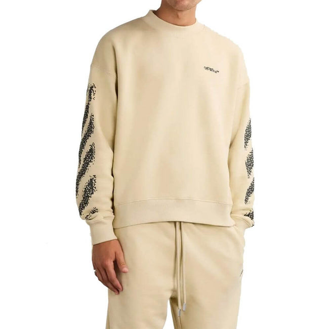 Beige Cotton SweatshirtDescription: – Composition: 100% Cotton – Long sleeves – Ribbed trims – Contrast logo print – Made in Portugal – Gender: MEN –Beige Cotton Sweatshirt${tagsOff-WhiteAulae Beige Cotton Sweatshirt Off-WhiteAulae Beige Cotton Sweatshirt