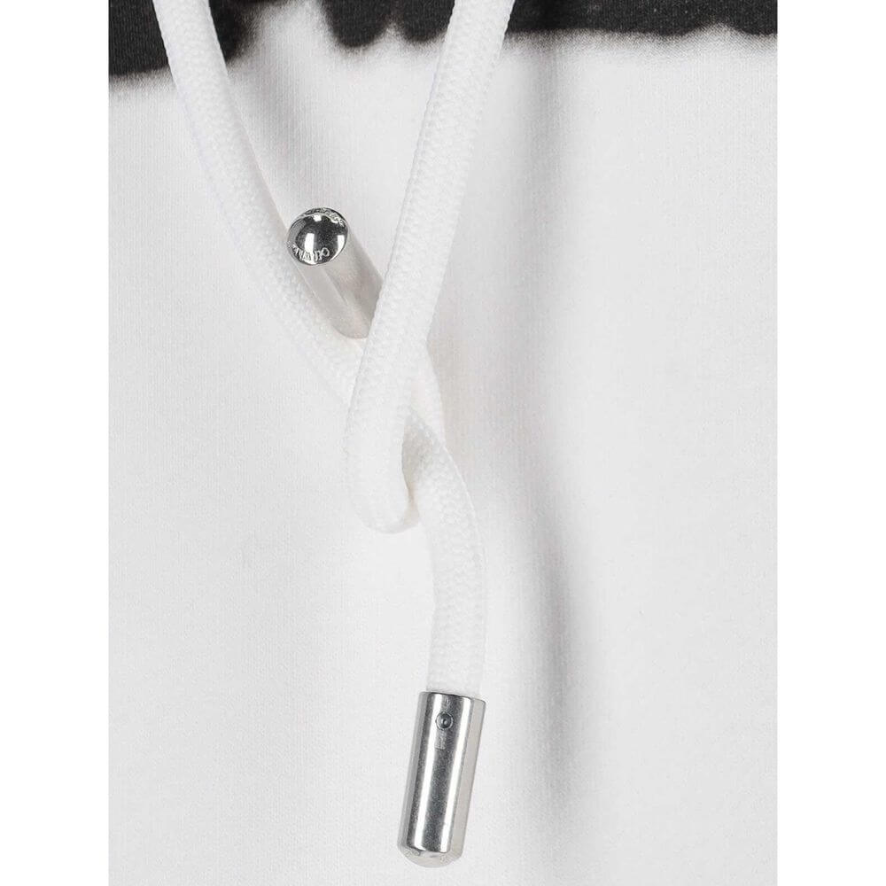 White Cotton SweatshirtDescription: – Composition: 100% Cotton – Long sleeves – Ribbed trims – Drawstring hood – Kangaroo pocket – Contrast logo print – Made in Portugal – Gender: MEN –White Cotton Sweatshirt${tagsOff-WhiteAulae White Cotton Sweatshirt Of