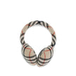 Beige Wool Ear MuffsCheck Earmuffs by Burberry are made in Italy from a fine blend of wool and cashmere, crafted in the iconic Burberry Check pattern. Soft and warm, they combine comfort and style in a perfect accessory for colder days. Season: AW25 Compo