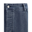 Blue Cotton Jeans DenimThe Le Cargo De-Nîmes Carré Jeans by Jacquemus reinterpret denim with a sculptural and contemporary approach. The wide, straight-leg cut pairs with functional details such as cargo pockets on the leg and back patch pockets featuring