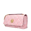 Pink Fabric Shoulder BagDescription: The product with MPN 10133531A159111P56V and code F84027 fabric in pink is a shoulder bags designed by Versace. It has features like front detail.Pink Fabric Shoulder Bag${tagsVersaceAulae Pink Fabric Shoulder Bag Vers