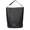 Black Leather HandbagDescription: The product with MPN 8084036 and code F85146 leather in black is a handbags designed by Burberry. It has features like front logo, removable handle, adjustable shoulder, removable shoulder.Black Leather Handbag${tagsBurbe