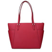 Red Leather Shoulder BagDescription: The product with MPN 35F0SCFT3LDKRASPBERRY and code F85168 leather in red is a shoulder bags designed by Michael Kors. It has features like front logo, front detail, removable details.Red Leather Shoulder Bag${tagsMich