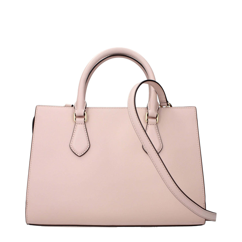 Pink Fabric HandbagDescription: The product with MPN 35S3G6HS2LPOWDERBLUSH and code F85169 fabric in pink is a handbags designed by Michael Kors. It has features like front logo, removable details, adjustable shoulder, removable shoulder, divider inner po