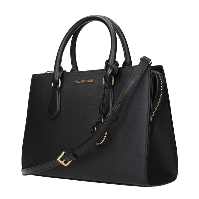 Black Fabric HandbagDescription: The product with MPN 35S3G6HS2LBLACK and code F85169 fabric in black is a handbags designed by Michael Kors. It has features like front logo, removable details, adjustable shoulder, removable shoulder, divider inner pocket