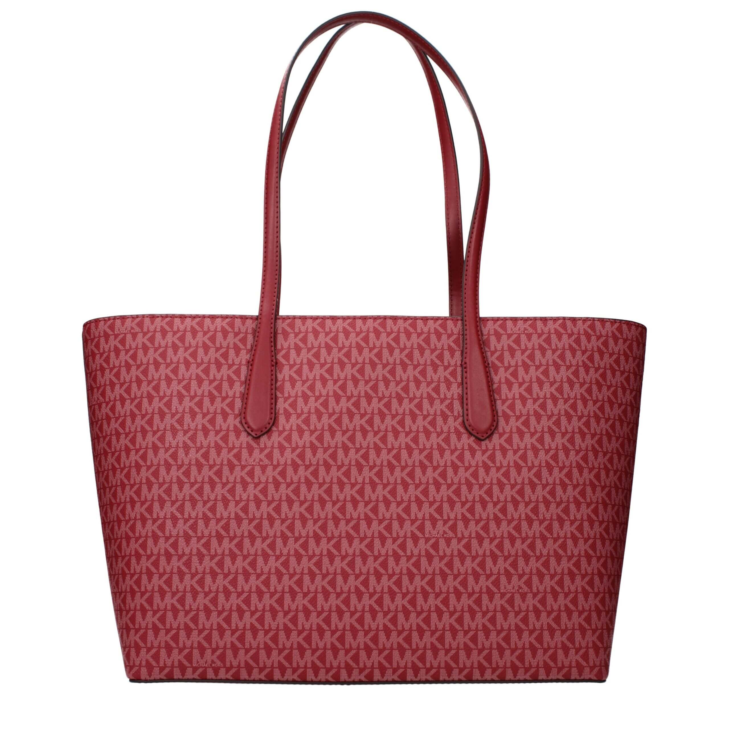 Red Fabric Shoulder BagDescription: The product with MPN 35F5G4XT3VCHERRY and code F85138 fabric in red is a shoulder bags designed by Michael Kors. It has features like logo, front logo, front detail, removable details.Red Fabric Shoulder Bag${tagsMichae