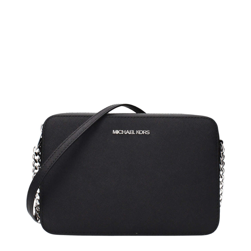Black Leather Crossbody BagDescription: The product with MPN 35F8STTC9LBLACK and code F85173 leather in black is a crossbody bags designed by Michael Kors. It has features like front logo, adjustable shoulder.Black Leather Crossbody Bag${tagsMichael KorsA