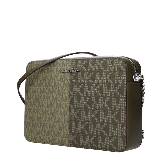 Green Fabric Crossbody BagDescription: The product with MPN 35F5STTC3BOLIVEMULTI and code F85172 fabric in green is a crossbody bags designed by Michael Kors. It has features like logo, adjustable shoulder.Green Fabric Crossbody Bag${tagsMichael KorsAulae