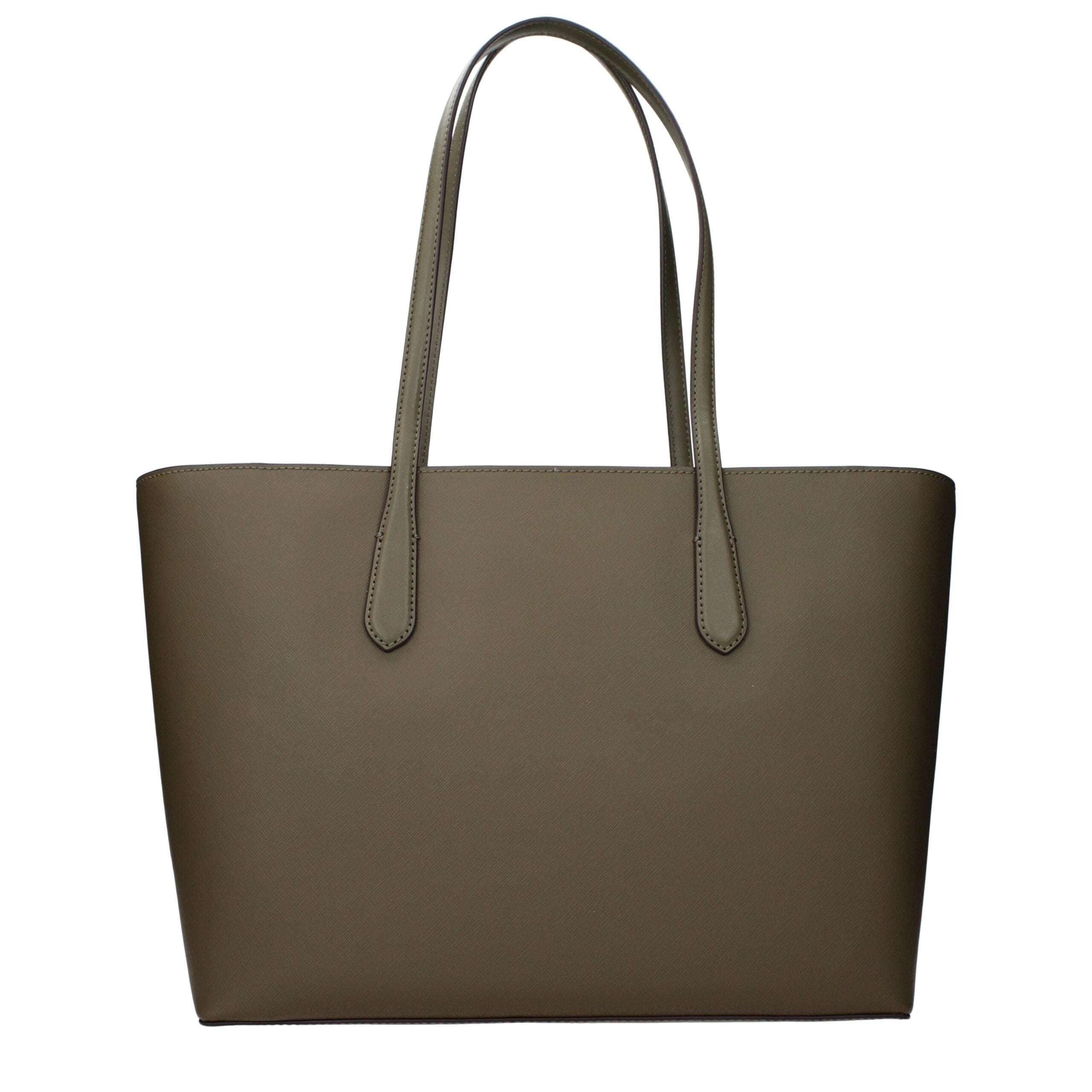 Michael Kors Schultertasche aus grünem Stoff