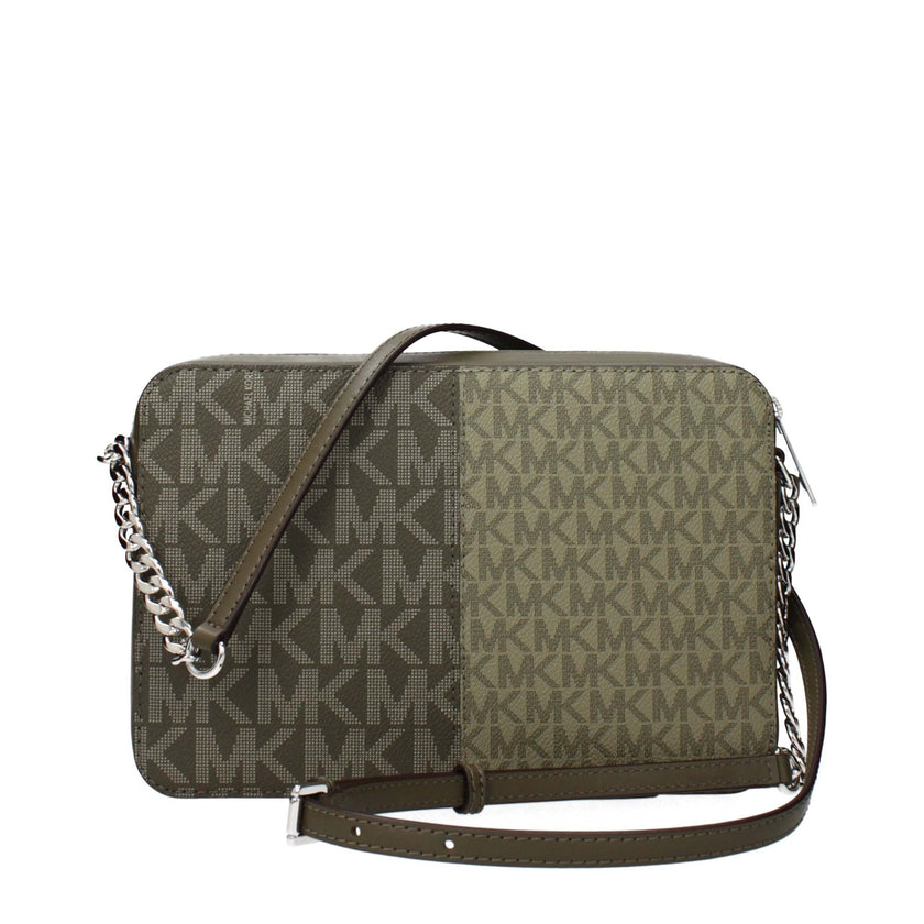 Green Fabric Crossbody BagDescription: The product with MPN 35F5STTC3BOLIVEMULTI and code F85172 fabric in green is a crossbody bags designed by Michael Kors. It has features like logo, adjustable shoulder.Green Fabric Crossbody Bag${tagsMichael KorsAulae