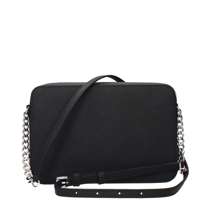 Black Leather Crossbody BagDescription: The product with MPN 35F8STTC9LBLACK and code F85173 leather in black is a crossbody bags designed by Michael Kors. It has features like front logo, adjustable shoulder.Black Leather Crossbody Bag${tagsMichael KorsA