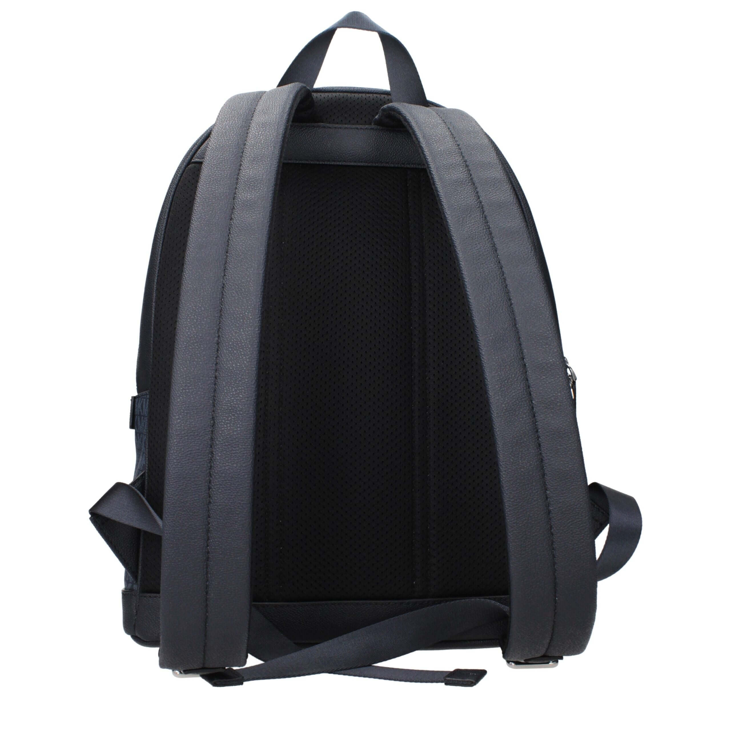 Blue Fabric BackpackDescription: The product with MPN 37R5LCOB2BADMRLPLBLUE and code F85174 fabric in blue is a backpacks and bumbags designed by Michael Kors. It has features like logo, back adjustable straps.Blue Fabric Backpack${tagsMichael KorsAulae B
