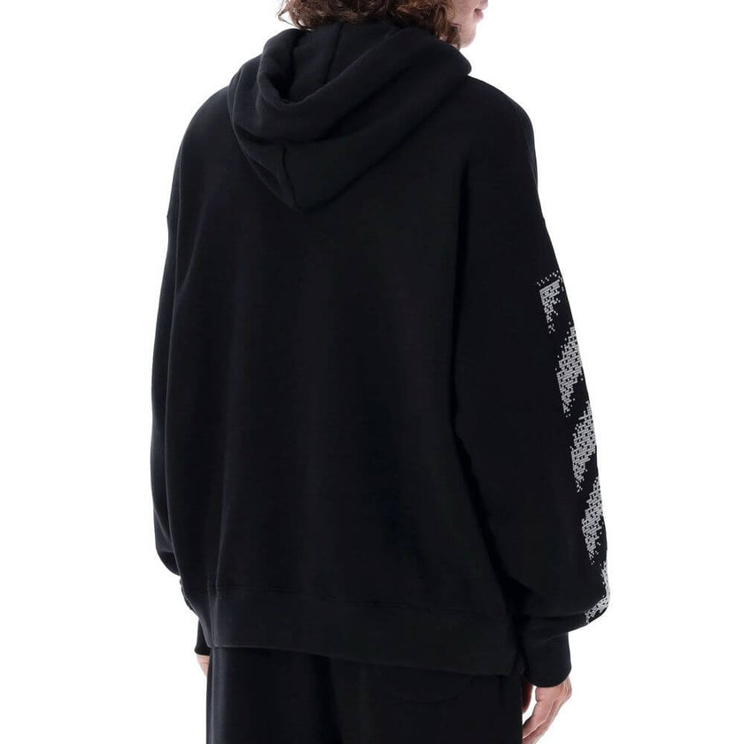 Black Cotton SweatshirtDescription: – Composition: 100% Cotton – Long sleeves – Ribbed trims – Drawstring hood – Contrast logo print – Made in Portugal – Gender: MEN –Black Cotton Sweatshirt${tagsOff-WhiteAulae Black Cotton Sweatshirt Off-WhiteAulae Black