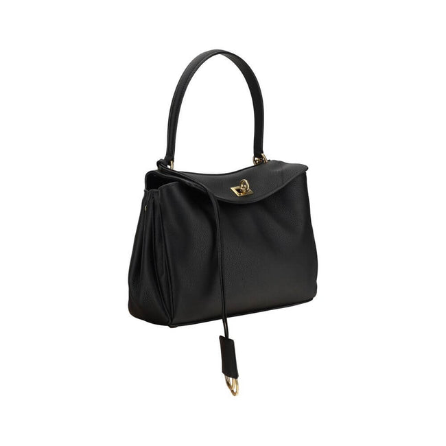 Black Calf Leather Bos Taurus Shoulder BagBalenciaga’s signature leather Rodeo Shoulder Bag is a sophisticated and versatile accessory. The flat handle at the top offers a comfortable grip, while the removable shoulder strap allows you to adapt it to your
