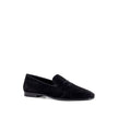 Black Calfskin Slip-On LoafersDescription: – Composition: 100% calf leather – Inner: Leather – Insole: Leather – Sole: Leather – Round toe – Branded insole – Slip-on design – Top embroidered logo detail – Made in Italy – Gender: MEN –Black Calfskin Slip-O