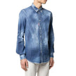 Blue Denim ShirtDescription: – Composition: 98% Cotton 2% Elastane – Long sleeves – Shirt collar – Press button closure – Made in Italy – Gender: MEN –Blue Denim Shirt${tagsDsquared²Aulae Blue Denim Shirt Dsquared²Aulae Blue Denim Shirt Description: – Com