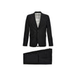 Black Elastane Two-Piece SuitDescription: – Composition: 5% Elastane 95% Wool – Front button closure – Two side pockets – Hand wash – Three front pockets – One back vent – Button cuffs – Two back pockets – Button and zip closure – Gender: MEN –Black Elast