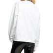 White Cotton SweatshirtDescription: – Composition: 100% Cotton – Long sleeves – Ribbed trims – Machine wash – Crew neck – Front contrast logo relief – Made in Italy – Gender: WOMEN –White Cotton Sweatshirt${tagsDsquared²Aulae White Cotton Sweatshirt Dsqua