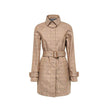 Beige Cotton CoatDescription: – Composition: 40% Cotton 60% Polyester – Long sleeves – Front button closure – Detachable matching belt – All-over logo pattern – Gender: WOMEN –Beige Cotton Coat${tagsVersaceAulae Beige Cotton Coat VersaceAulae Beige Cotton