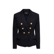 Black Cotton BlazerDescription: – Composition: 100% cotton – Fully lined – Front button closure – Gold-tone button detail – Machine wash (delicate) – Made in Italy –Black Cotton Blazer${tagsBalmainBlack Cotton BlazerDescription: – Composition: 100% cotton