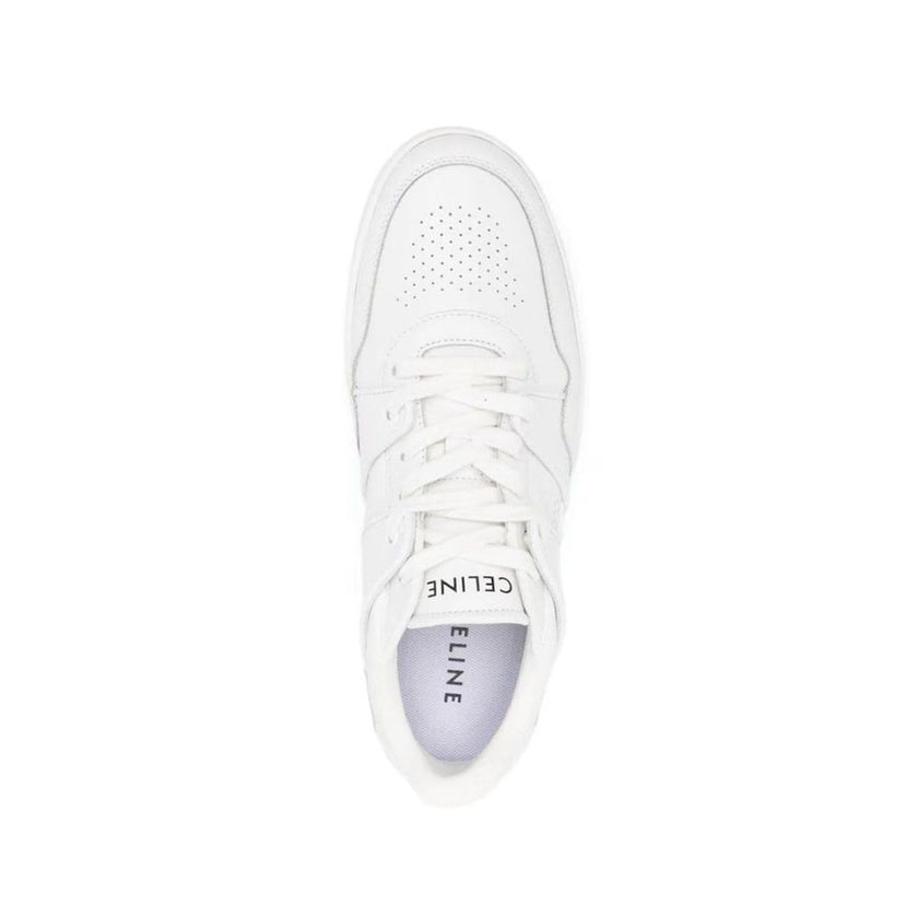 White Calfskin Low Top SneakersDescription: – Composition: 100% calf leather – Inner: Fabric – Insole: Fabric – Sole: Rubber – Round toe – Branded insole – Front lace-up closure – Top and back logo detail – Side logo relief – Made in Italy – Gender: MEN –