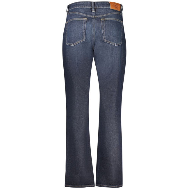 Blue Cotton Jeans Denim5-POCKET OXBOW JEANS, HIGH-RISE STRAIGHT, WIDE LEG, BUTTON AND ZIP, LOGOBlue Cotton Jeans Denim${tagsCalvin KleinBlue Cotton Jeans Denim5-POCKET OXBOW JEANS, HIGH-RISE STRAIGHT, WIDE LEG, BUTTON AND ZIP, LOGO5-POCKET OXBOW JEANS, HI