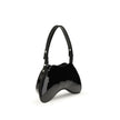 Black Polyethylene Shoulder BagThe Play large Shoulder Bag by Diesel is a modern and versatile accessory, featuring a unique and original design. It features an adjustable shoulder strap, allowing you to easily adjust it to the desired length. The glossy