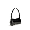Black Polyethylene Shoulder BagThe Play Shoulder Bag by Diesel stands out for its curved, modern design, embellished with the logo on the front. Featuring a handle and a large single compartment, it offers practicality and style in one. The magnetic closu