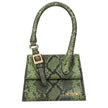 Green Leather HandbagDescription: The product with MPN 233BA3273198550 and code F84925 leather in green is a handbags designed by Jacquemus. It has features like front logo, front detail, adjustable shoulder, removable shoulder.Green Leather Handbag${tags