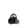 Black Calf Leather Bos Taurus Shoulder BagThe 1DR Handbag by Diesel combines urban style and versatility in a contemporary design. Featuring tubular handles joined by a snap button, it features an adjustable and removable shoulder strap that allows for di