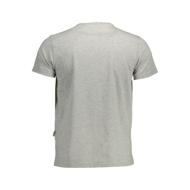 Gray Cotton T-Shirtshort sleeve t-shirt, crew neck, contrasting details, application, logoGray Cotton T-Shirt${tagsPlein SportGray Cotton T-Shirtshort sleeve t-shirt, crew neck, contrasting details, application, logoshort sleeve t-shirt, crew neck, contra