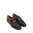 Black Calfskin Slip-On LoafersDescription: – Composition: 100% calf leather – Inner: Leather – Insole: Leather – Sole: Rubber – Round toe – Branded insole – Slip-on design – Top logo hardware – Made in Italy – Gender: MEN –Black Calfskin Slip-On Loafers${