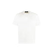 White Cotton T-ShirtDescription: – Composition: 100% Cotton – Round neck – Ribbed trims – Back logo detail – Short sleeve – Machine wash (delicate) – Made in Italy – Gender: WOMEN – Size & Fit: The model is 170 cm and wears size 38 IT.White Cotton T-Shirt
