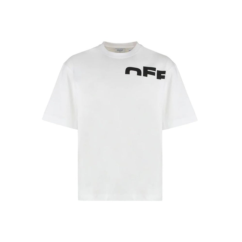 White Cotton T-ShirtDescription: – Composition: 100% Cotton – Round neck – Short sleeve – Contrast logo print – Made in Portugal – Gender: MEN –White Cotton T-Shirt${tagsOff-WhiteWhite Cotton T-ShirtDescription: – Composition: 100% Cotton – Round neck – S