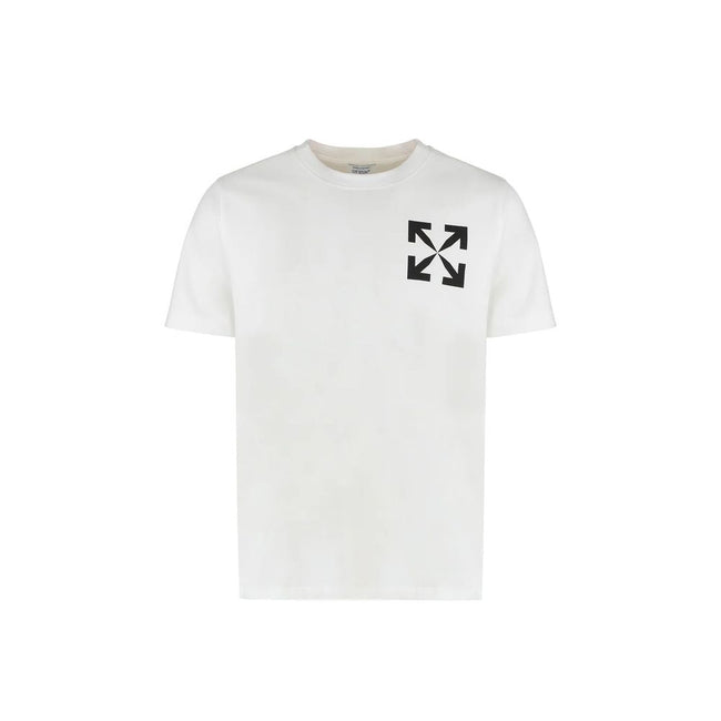 White Cotton T-ShirtDescription: – Composition: 100% Cotton – Round neck – Short sleeve – Contrast logo print – Made in Portugal – Gender: MEN –White Cotton T-Shirt${tagsOff-WhiteWhite Cotton T-ShirtDescription: – Composition: 100% Cotton – Round neck – S