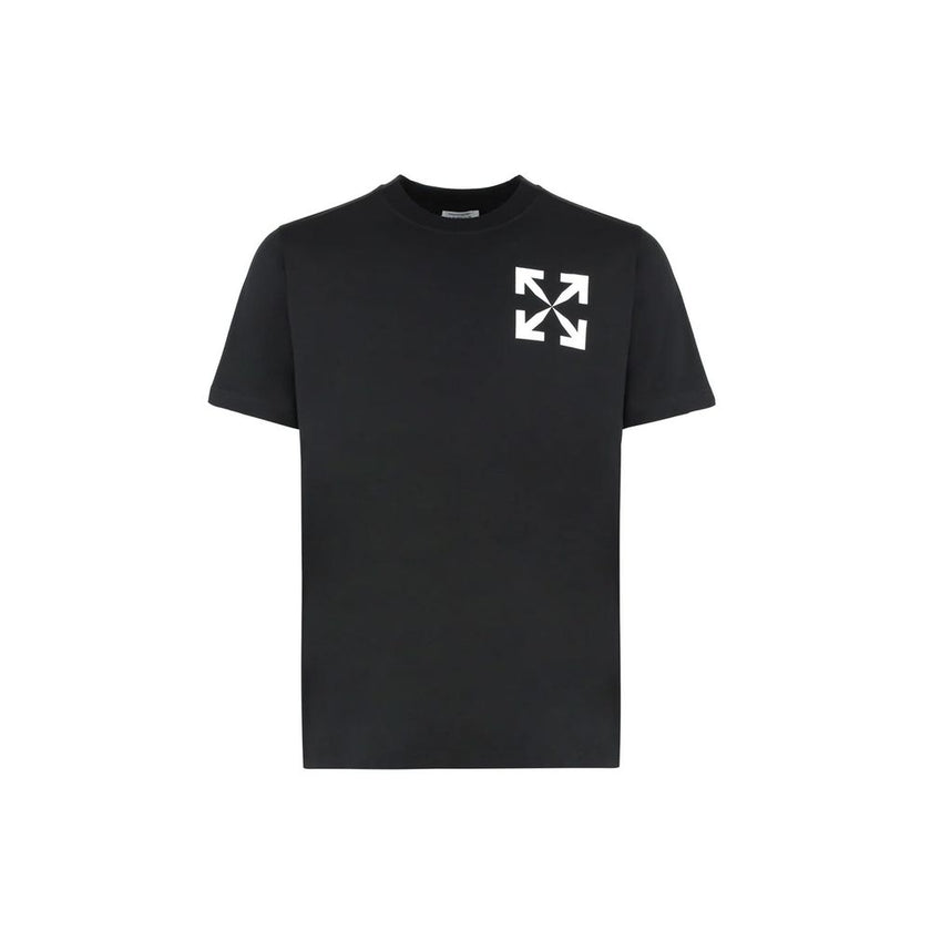 Black Cotton T-ShirtDescription: – Composition: 100% Cotton – Short sleeve – Contrast logo print – Ribbed round neck – Made in Portugal – Gender: MEN –Black Cotton T-Shirt${tagsOff-WhiteBlack Cotton T-ShirtDescription: – Composition: 100% Cotton – Short s