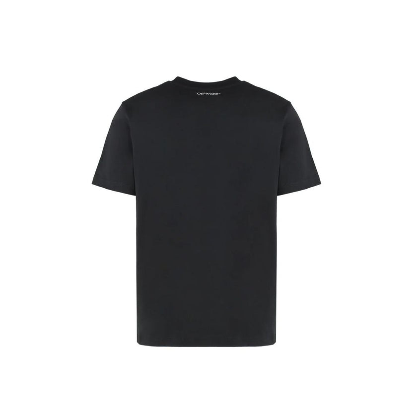 Black Cotton T-ShirtDescription: – Composition: 100% Cotton – Short sleeve – Contrast logo print – Ribbed round neck – Made in Portugal – Gender: MEN –Black Cotton T-Shirt${tagsOff-WhiteBlack Cotton T-ShirtDescription: – Composition: 100% Cotton – Short s