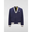 Blue Cotton BomberDesigned for men Made by Moncler Blue color Ideal for casual wear Great for layering Material: Cotton blend ribbed trims Size on Tag: LBlue Cotton Bomber${tagsMonclerBlue Cotton BomberDesigned for men Made by Moncler Blue color Ideal for