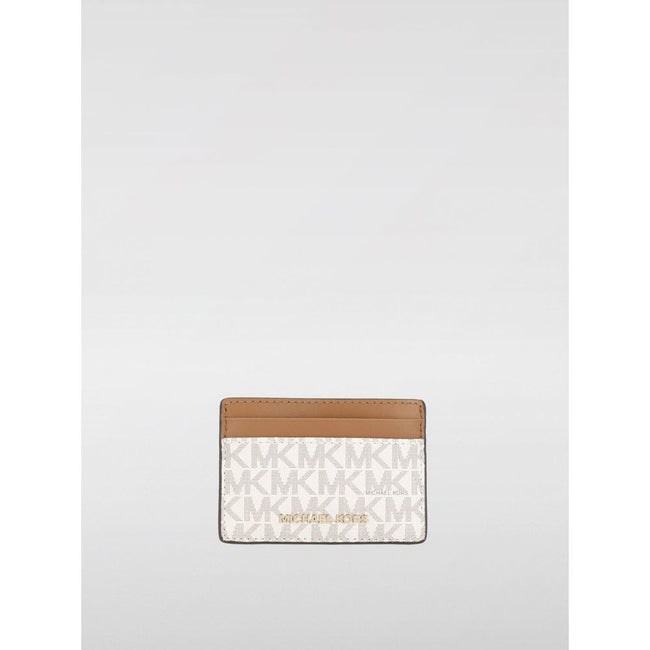 Beige Pvc CardholderFeatures multiple card slots for easy organization. Designed with a slim and compact profile. Ideal for carrying essential cards. Provides a minimalist approach to card storage.Beige Pvc Cardholder${tagsMichael KorsBeige Pvc Cardholder